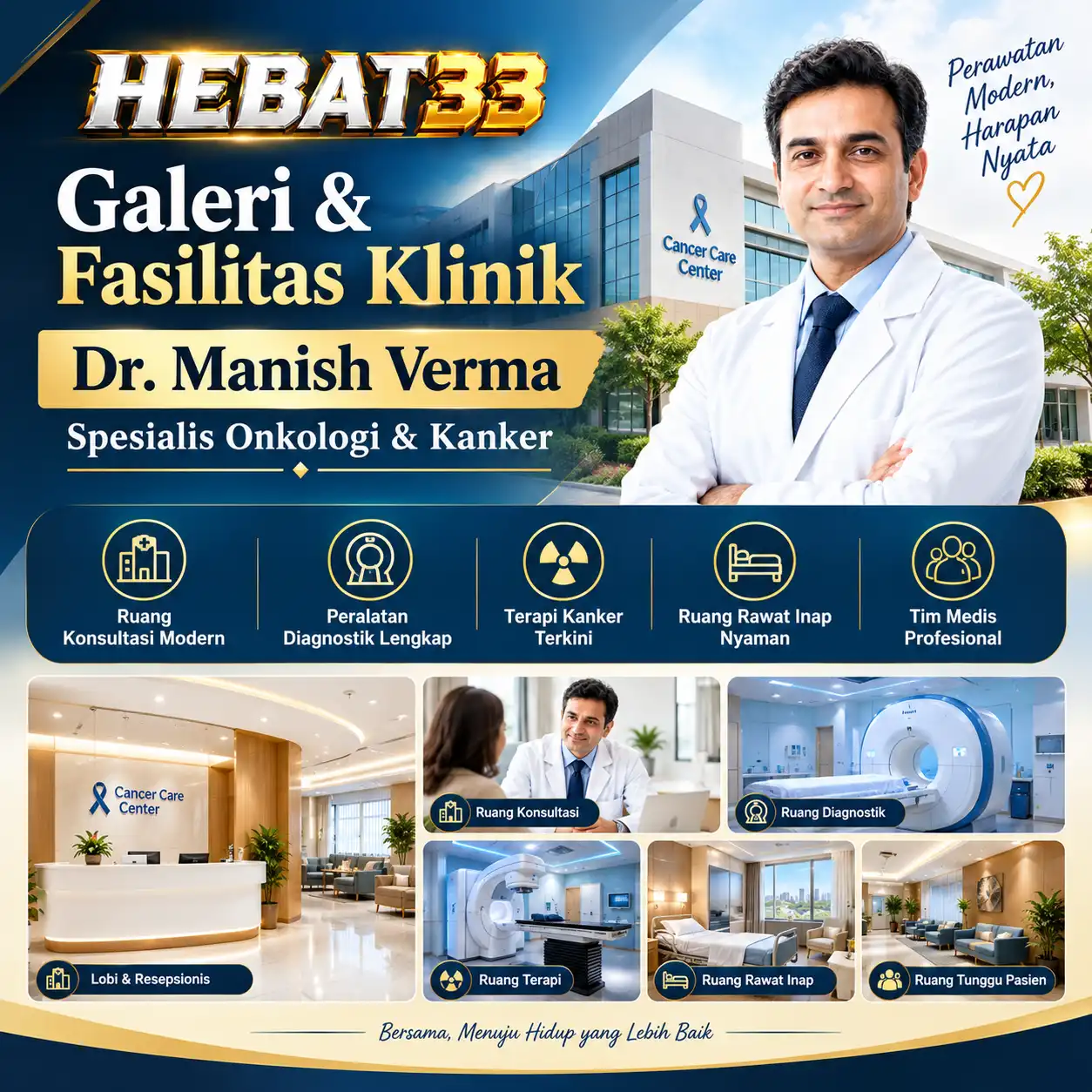 Hebat33: Galeri & Fasilitas Klinik | Dr. Manish Verma