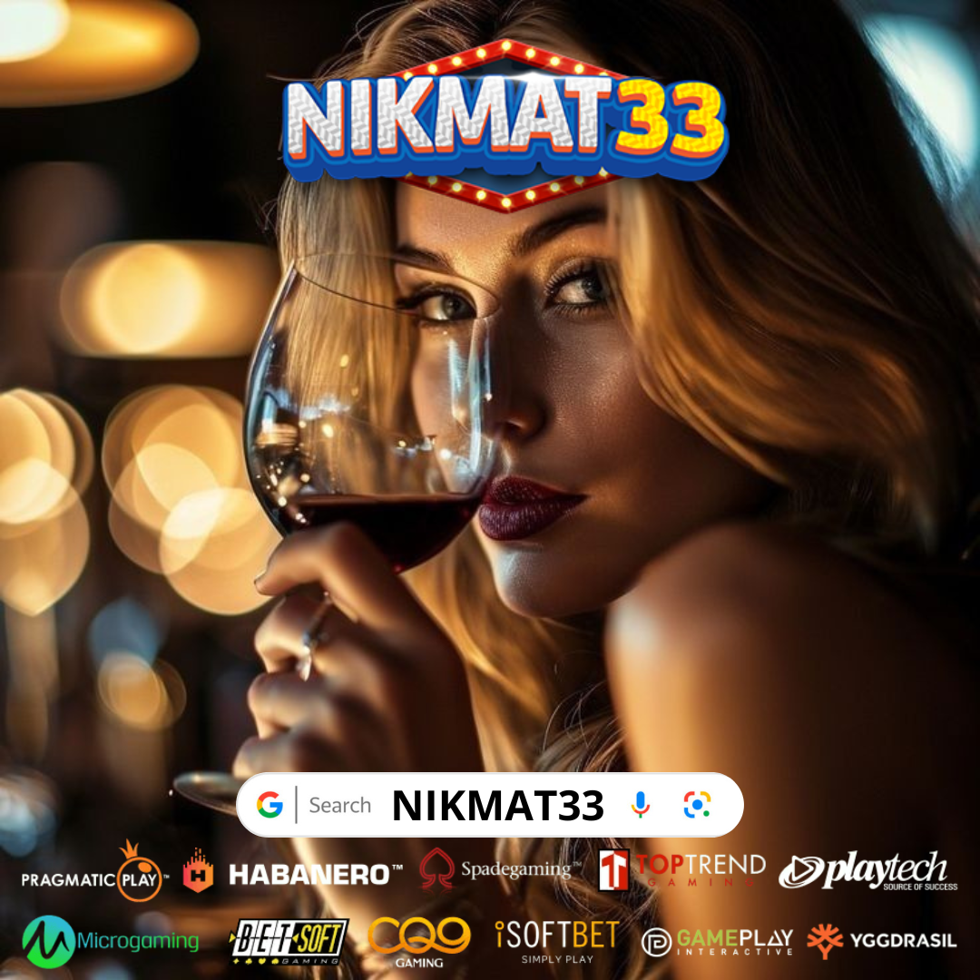 Nikmat33 : Situs Slot Terpercaya yang Bikin Bonus Meledak Tiap Detik image 1
